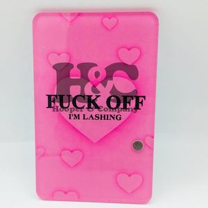 Support magnétique professionnel en acrylique pour pinces à cils, forme papillon, écologique, outil d'extension de cils, meilleure vente, avec logo - Product Image 6