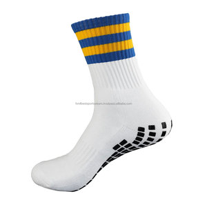 Calcetines Deportivos de Alta Calidad para Mujer, Color Amarillo Sólido, Tejidos con Spandex/Nylon/Algodón, Transpirables, Antibacterianos, de Secado Rápido y Antideslizantes - Product Image 4