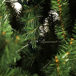 Árbol de Navidad Artificial Preiluminado de 7.5 pies con 400 Luces LED, Soporte Plegable y Adornos Navideños con Bisagras - Product Image 5