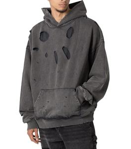 Sudaderas con Capucha para Hombre de Alta Calidad, Estilo Urbano, 100% Algodón, Tejido Ligero de Secado Rápido, Transpirable, con Logotipo Personalizado - Product Image 6