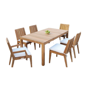 Best at Quality Restaurant Set Solid Wood Dining <b>Table</b> Set With Many <b>Chairs</b> Super Comfortable Direct Factory - Product Image 1
