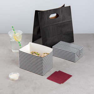 Rectangular Plastic Free <b>Container</b> 340 Ml Takeaway Transparent <b>Clear</b> Fast Disposable Paper Round Food <b>Containers</b> Takeaway Boxes - Product Image 4