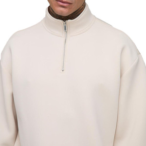 Conjunto de Sudadera con Media Cremallera y Pantalones Jogger para Hombre, de Forro Polar Pesado de 450GSM, Estilo Urbano, Chándal Personalizado OEM, Moda Oversize Personalizada, EE. UU. - Product Image 4