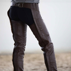 Genuine Leather Western Full <b>Chaps</b> High Quality Premium Style Horse Riders Comfortable Durable Equestrian Wear - Product Image 5