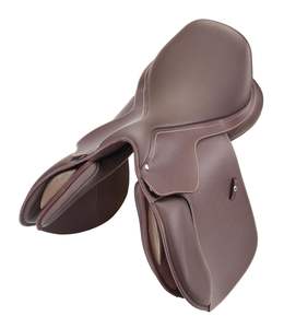 Selle de cheval en cuir rustique traditionnelle, parfaite pour la pratique du style western, l'utilisation à la ferme et l'exploration sur sentiers. - Product Image 6