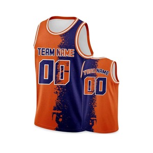 Conjunto de Uniformes de Baloncesto Personalizados al por Mayor, Sublimados, de Secado Rápido, Transpirables, de Poliéster, para Equipos Deportivos, OEM, ODM - Product Image 4