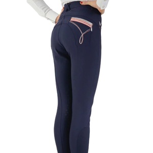 Pantalon d'équitation extensible 4 directions de haute qualité, leggings, collants, vêtements d'équitation en tissu technique au toucher doux - Product Image 2