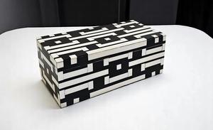 Caja de Joyería Decorativa Hecha a Mano con Diseño Marroquí de Flor de Amor con Incrustaciones de Hueso Ecológica, Decoración para Mesa del Hogar, Año Nuevo - Product Image 2