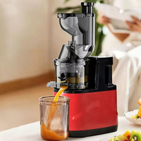 110-240V Automatische Sapcentrifuge Thuis Slakkenseparatie Gember Fruit Groente Sapcentrifuge Commerciële Fruit Slow Juicer