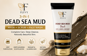 Lodo del Mar Muerto 3 en 1: Limpiador Facial, Exfoliante y Mascarilla |   Limpieza Profunda |   Elimina los puntos negros Cuidado de la piel Piel refrescante - Product Image 5