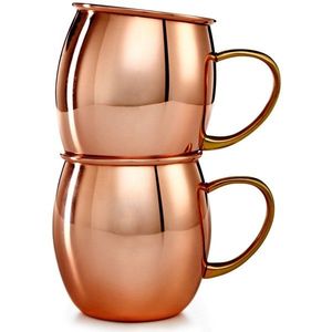 Tasses à Moscow Mule en cuivre personnalisées, coupes à cocktail Moscow Mule personnalisées, accessoires de bar faits à la main, accessoires de boisson, restauration, hôtellerie - Product Image 1