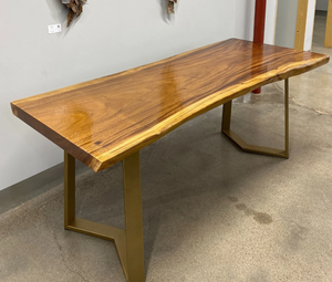 Tables à manger carrées modernes et élégantes, plateau en bois d'acacia massif, pliables, mobilier de restaurant, 6 places, usage commercial, maison, cuisine, centre commercial - Product Image 2