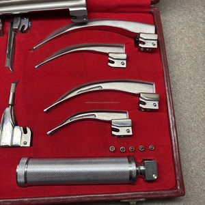 Set de Laringoscopio WPS de 11 Piezas, con 2 Palas de Intubación y 2 Empuñaduras, Kit de Diagnóstico para Gestión de las Vías Respiratorias, Manual para Cirugía Ortopédica - Product Image 3