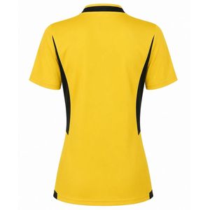 เสื้อรักบี้ผู้หญิงสีเหลืองแขนสั้นเสื้อกีฬาทีมชุดฝึกซ้อมการแข่งขันสวมใส่เสื้อผ้ากีฬากลางแจ้ง - Product Image 2
