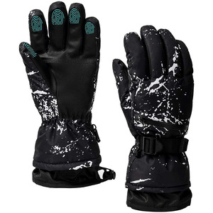 Gants d'hiver 2026 pour hommes, gants de ski imperméables et coupe-vent, doublure polaire, gants de sport d'extérieur résistants au vent - Product Image 1