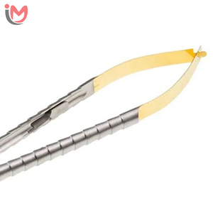 Porte-aiguille de qualité supérieure, forceps TC, taille personnalisée, instrument microchirurgical droit en acier inoxydable, manuel, pour chirurgie générale - Product Image 6
