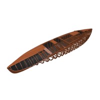 Bateau à moteur de luxe Teaser 40 pieds, construit sur mesure, en bois et fibre de verre, imprimé UV, avec moteur in-bord K252, pour le sport et les loisirs