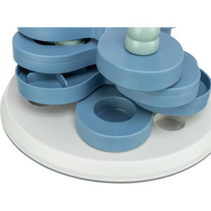 Torre de Actividades para Perros con Forma de Flor, 30 x 13 cm, Juguete Interactivo de Rompecabezas para Perros, Suministros de Entrenamiento - Product Image 4