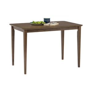 Muebles de Comedor Modernos de Mediados de Siglo, Mesa de Cocina Rectangular de Madera Oscura para 4 Personas, Ideal para Proyectos de Estudio Pequeños y Apartamentos - Product Image 2