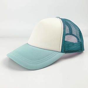 Wholesale Personalized Custom Two-tone 5 Panel Snapback Cap Trucker Hats Contrast Trucker Caps Front Foam Trucker Cap - Product Image 5