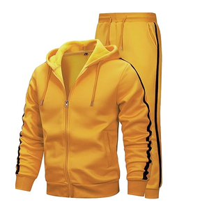 Wholesale Blank Sweatsuits Soft Cotton Blend 2-Piece Tracksuit for <b>Men</b> & Women Custom Color and Size at Cheap Rate - Product Image 6