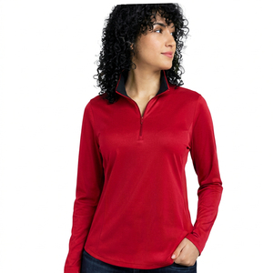 Sudadera Deportiva Personalizada con Cierre de Cremallera, Transpirable, Absorbente de Humedad, para Mujer, Top de Gimnasio de Manga Larga, Sudadera de Yoga - Product Image 4