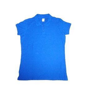 Camisetas de Golf de Alta Calidad para Mujer, Casuales, Sólidas, Tallas Grandes, Antiarrugas, 100% Algodón, Corte Holgado, Manga Corta, para Equitación - Product Image 1