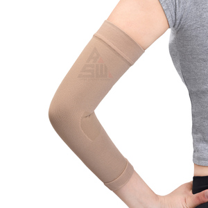 Wholesale Breathable Soft High <b>Compression</b> Elastic Unisex <b>Arm</b> <b>Sleeves</b> Fixed Straps Sports <b>Arm</b> Covers Wrist Support Scar Covering - Product Image 4