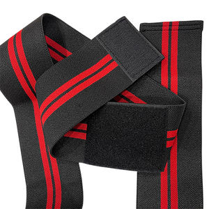 Rodilleras de Spandex y Nylon para Levantamiento de Pesas, Vendaje Elástico de Alta Resistencia, Protección Profesional Ligera para Levantamiento de Potencia - Product Image 6