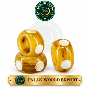 Bague en corne de buffle/vache naturelle polie de qualité supérieure, artisanat moderne, nouvelle fabrication artisanale par Falak World Export - Product Image 2