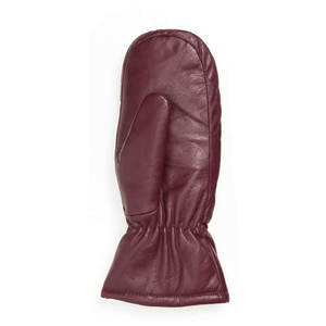 <b>Men</b> Real Sheepskin Leather Ski Mittens Waterproof Thermal Cold Weather Snowboard <b>Gloves</b> Luxury Winter Snow Mitts - Product Image 5