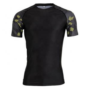 <b>Men</b> Full Sleeve <b>Compression</b> <b>Shirt</b> White Quick Dry Eco-Friendly Breathable UV Protection Anti-Bacterial Polyester Sport Top - Product Image 3