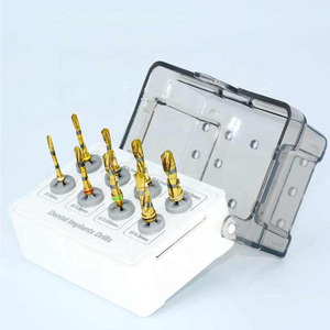 Kit de Extracción de Implantes Dentales de Acero Inoxidable, Brocas Quirúrgicas Manuales, Brocas Dentales Profesionales, Certificación CE - Product Image 1