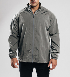 Vestes coupe-vent légères à fermeture éclair intégrale pour hommes - Product Image 6