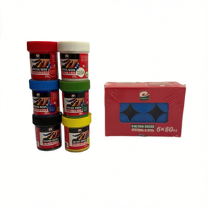 Peinture pour doigts 50 ml bleu ciel – Kit d'art pour peinture au doigt - Product Image 1