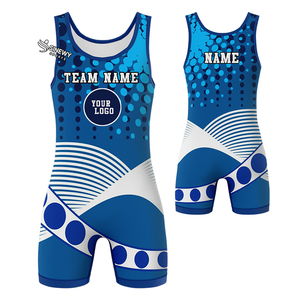 2026 New Custom Men's Wrestling Singlets Stretch Quick Dry Breathable Heat-Transfer Front Logo Durable Lightweight Shrink-Proof - Product Image 1