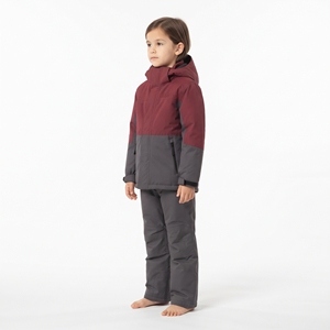 Traje de Esquí para Niños, Impermeable, Cortavientos, con Capucha, Forro Polar, Aislante, para Snowboard, Ropa de Invierno para Niños y Niñas - Product Image 3