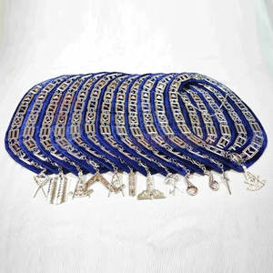 สร้อยคอเมสันสุดหรูพร้อมจี้สลักสัญลักษณ์แบบดั้งเดิม สร้อยคอเมสันสำหรับใช้งานตามประเพณี - Product Image 4