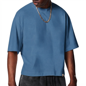 Nouveaux T-shirts décontractés en coton pour hommes – Vente en gros – Qualité supérieure pour la gym – Coton 230 GSM – Prix bas - Product Image 2