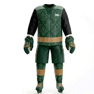 Uniforme de hockey sur glace pour hommes, vêtements de sport de haute performance avec une coupe confortable pour les matchs et événements des équipes de club - Product Image 1