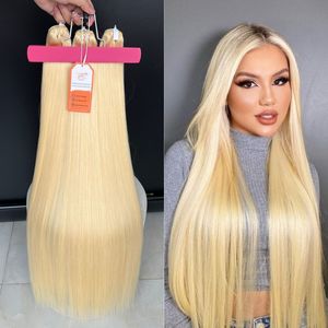 วิกผมคนแท้สีบลอนด์แบบเวียดนามสำหรับทำวิกผมต่อแบบรัสเซียผ้าคู่32นิ้ว - Product Image 2