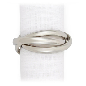 Set Of 6 Elegant Gold Metal Napkin <b>Rings</b> Premium Polished Brass Napkin Holders For Decorative Table Settings And Formal Events - Product Image 6