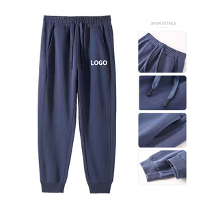 Factory New Arrival Luxury Lightweight Breathable Fleece <b>Men's</b> Streetwear Gym <b>Jogger</b> Mid Waist Running Sports Cargo Sweatpants - Product Image 4