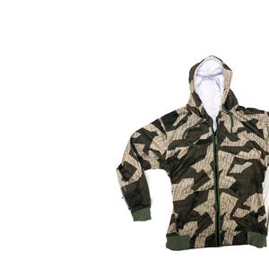 เสื้อฮู้ดถักลายพรางผ้าฝ้ายแท้ 100% สำหรับผู้ชายและผู้หญิง เสื้อกันหนาวแบบสวมหัว สตรีทแวร์ลำลอง สั่งทำได้ - Product Image 3