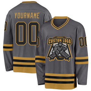 Urban Street Style Hockey Jersey Personalized Team Uniform With Custom Player Name Number And Logo Printing - Product Image 2