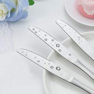 Juego de 24 Cuchillos de Cena Afilados con Mango de Diseño Elegante, Acero Inoxidable de Grado Alimenticio, Incluye Cuchillo para Mantequilla - Product Image 2