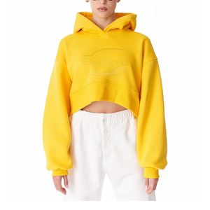 Sudadera con Capucha de Punto para Mujer, de Alta Calidad, con Logotipo Frontal, Material de Primera Calidad, Superventas - Product Image 3