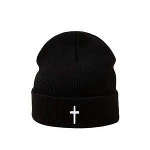 Gorros de Punto al por Mayor, Gorro Cálido de Invierno, Nuevo Estilo, Gorro Liso Unisex, Gorro de Punto Acrílico Suave, Logotipo Personalizado, MOQ Bajo - Product Image 2