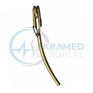 High Quality Yasargil Temporary Occlusion Clip 15mm Slightly Curved Jaw Stainless Steel <b>Neurosurgery</b> <b>Instrument</b> CE Certified - Product Image 3