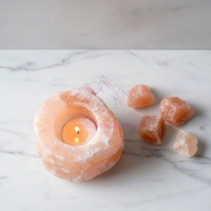 Lampe à sel porte-bougie la plus vendue, dernier design, en vente, fabriquée au Pakistan - Product Image 3